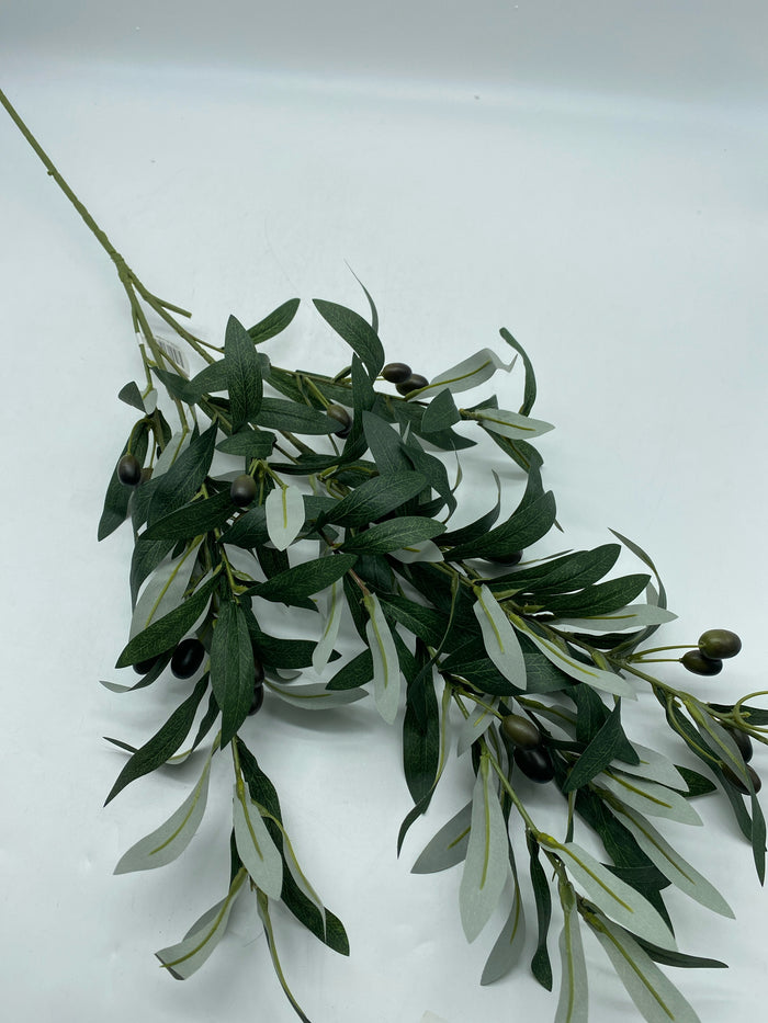 SILK OLIVE LEAF SPRAY 42"