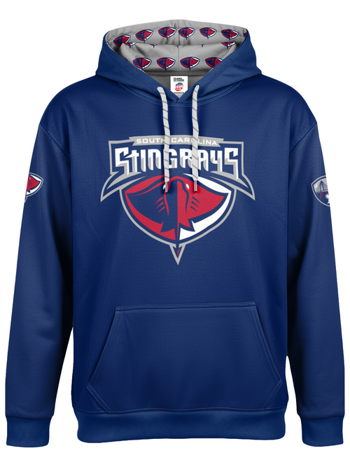 South Carolina Stingrays Navy 2026 Hockey Hoodie