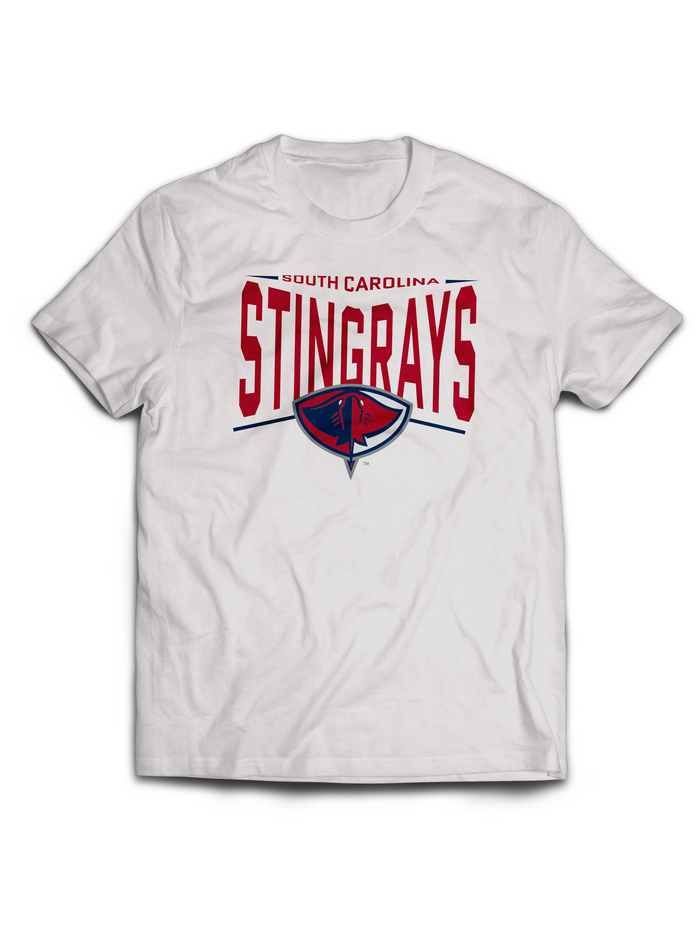 South Carolina Stingrays White "Full Fandom" T-Shirt