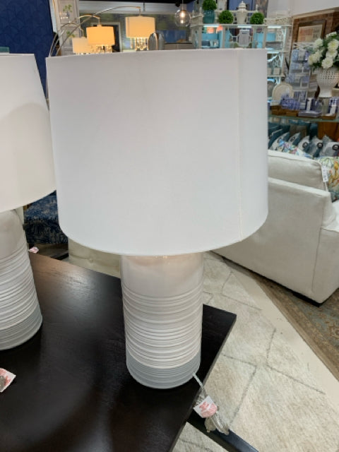 TABLE LAMP EVAN IVORY CERMAIC