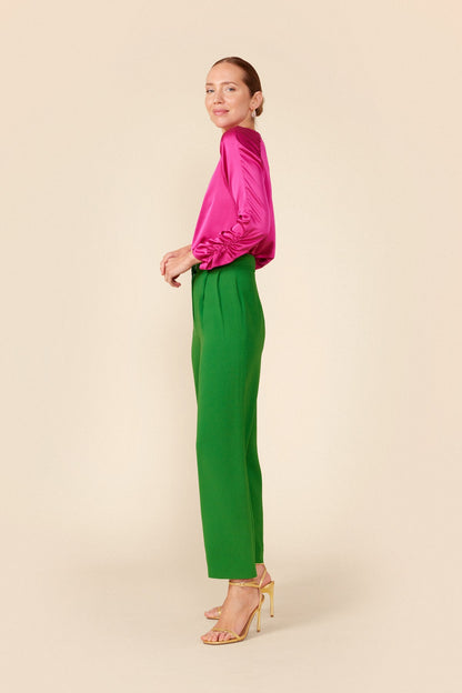 Traje de Chaqueta Bibi + Pantalon Libi Esmeralda · Hamptons ·