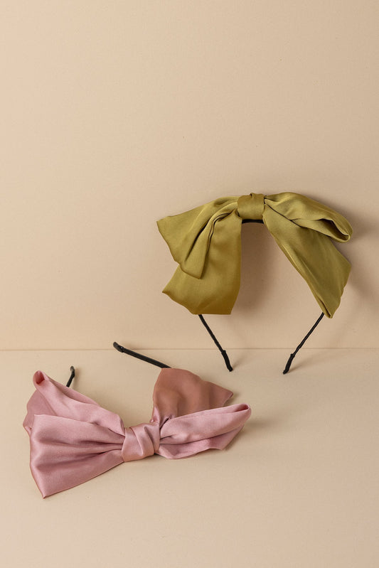 Turbante Ines Lime · Wisteria ·