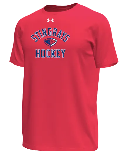 UA Dri-Fit Red Stingrays Arch SS T-Shirt