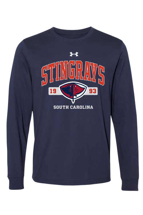 Under Armour Navy Long Sleeve T Shirt