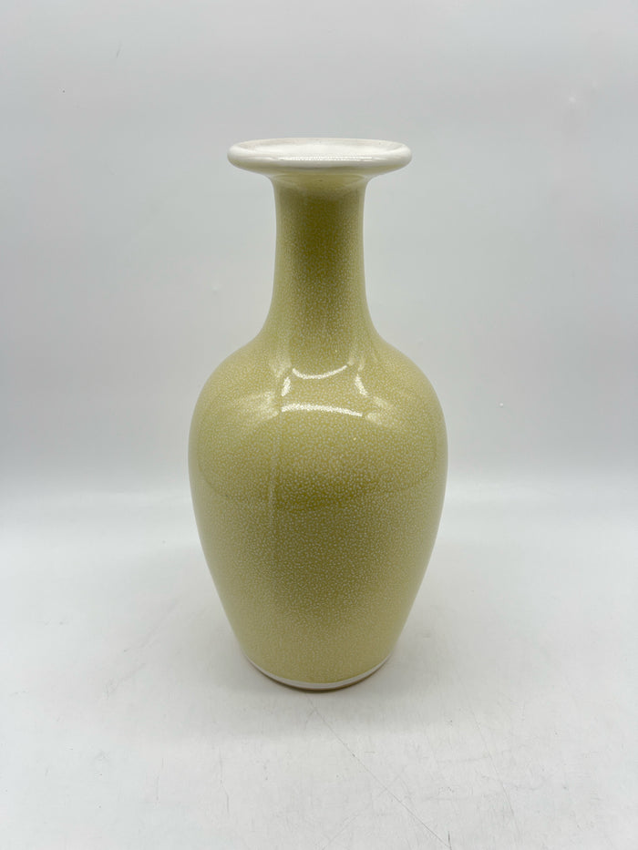 VASE CERAMIC SPECKLED GLAZE