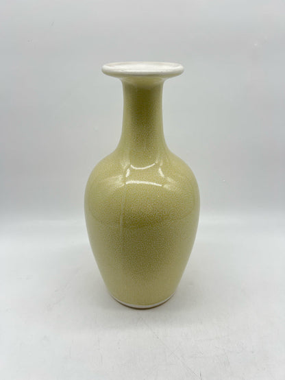 VASE CERAMIC SPECKLED GLAZE