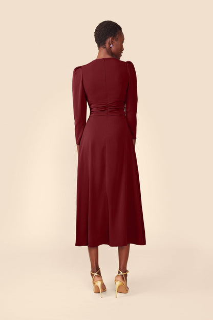 Vestido Oda Burdeos · Alegoria ·