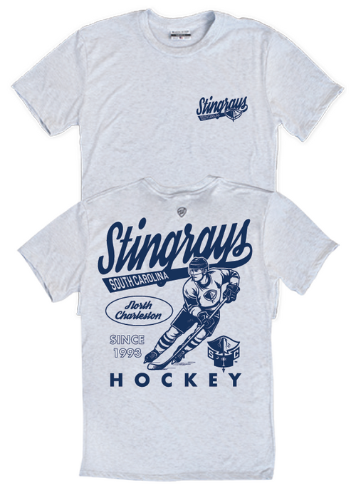 WIF Stingrays Ash Player S/S Tee