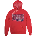 WIF Stingrays Red Logo Puck Hoodie