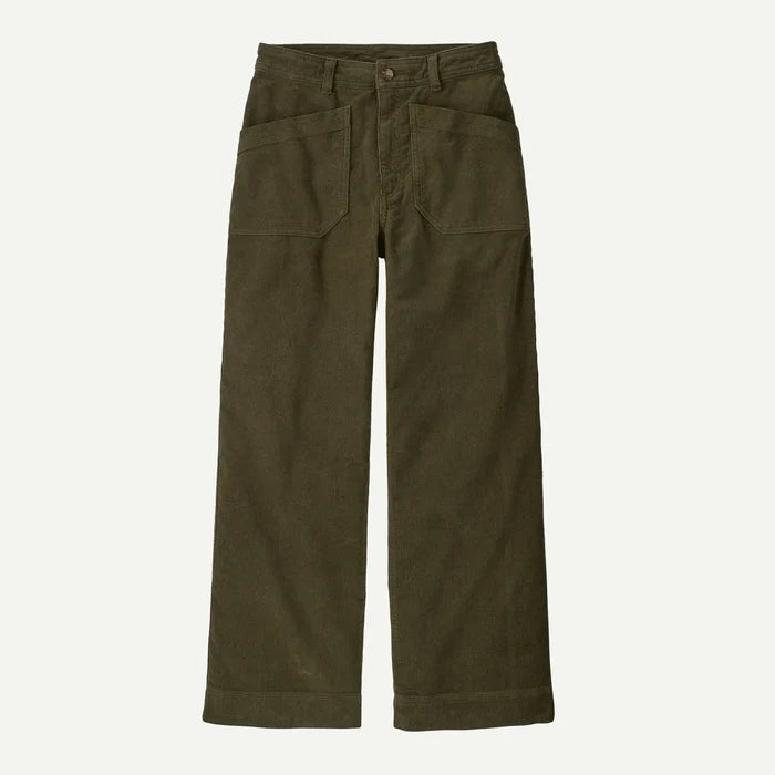 W's Wide Leg Corduroy Pants