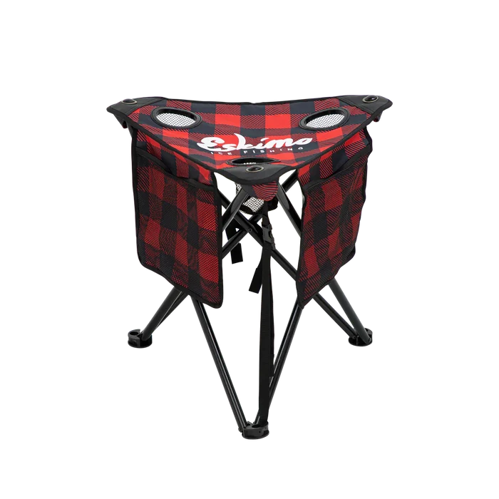 XL Tripod Stool Plaid