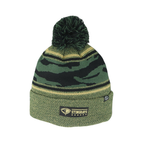 Zephyr OHT Tactic Pom Knit Beanie