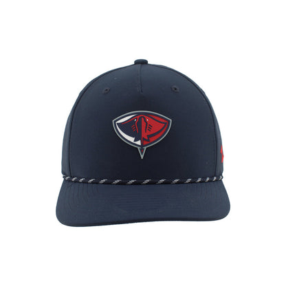 Zephyr Stingrays PVC Patch Snapback Hat