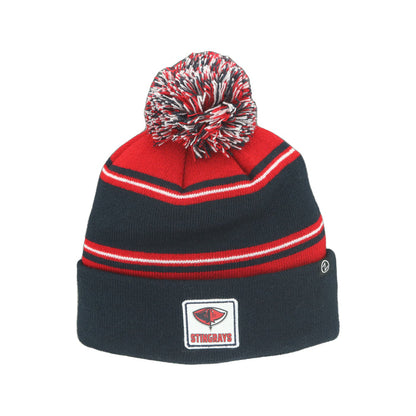 Zephyr Wyvern Pom Knit Beanie